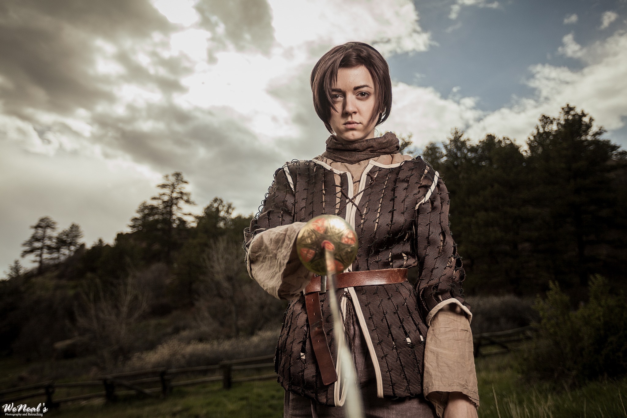 Девушка старк. Arya Stark Cosplay. Косплей на Арью Старк.